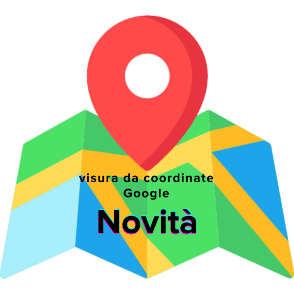 Visura da Google Maps/Earth